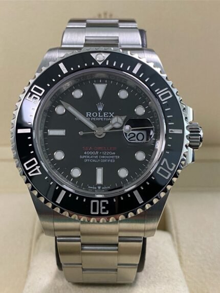 Rolex Sea-Dweller - 2021 - Black Dial Red Letters- 126600 *FULL SET*