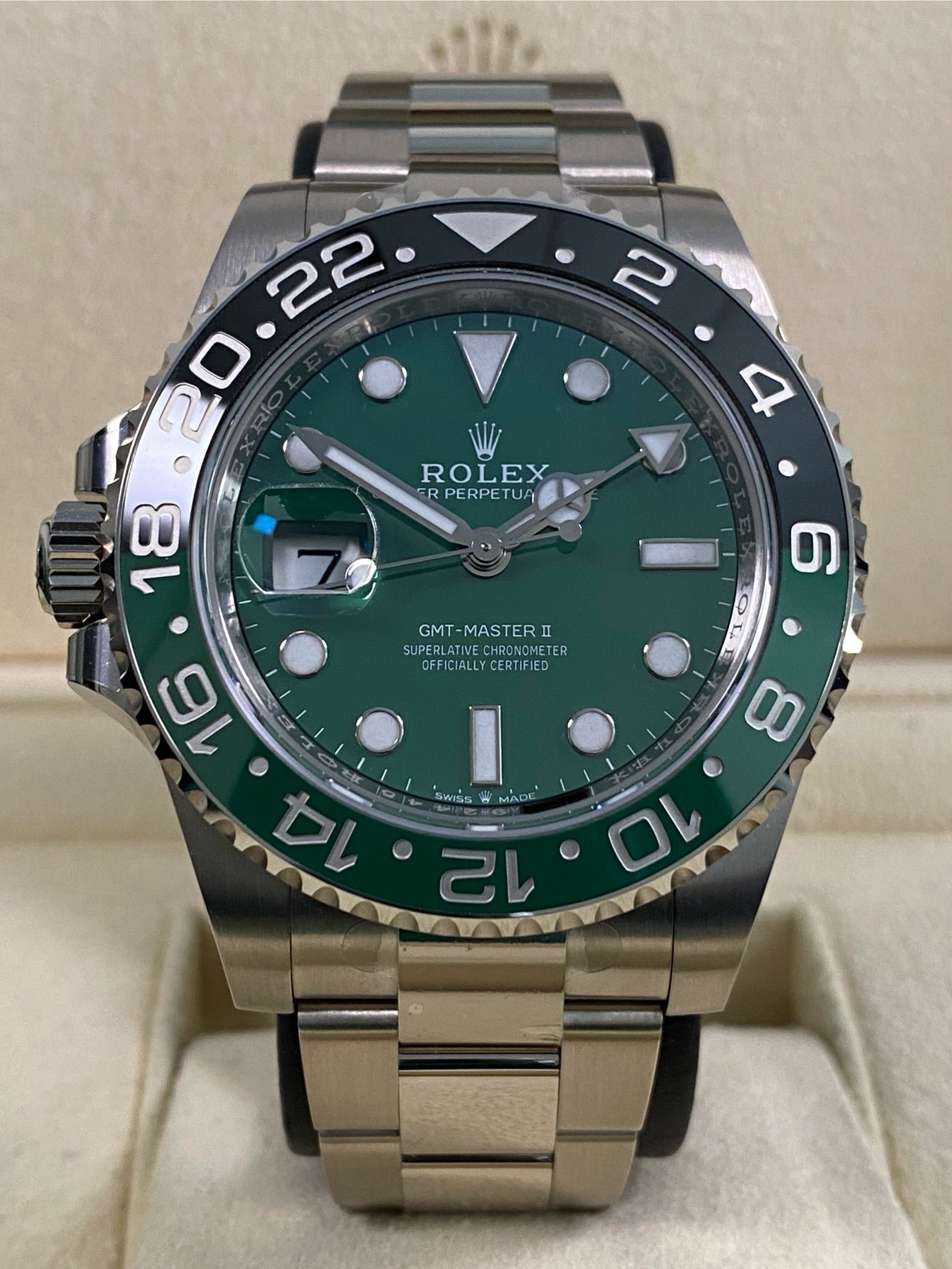 Rolex GMT-Master II - 2026 - Sprite White Gold - 126729VTNR FULL SET