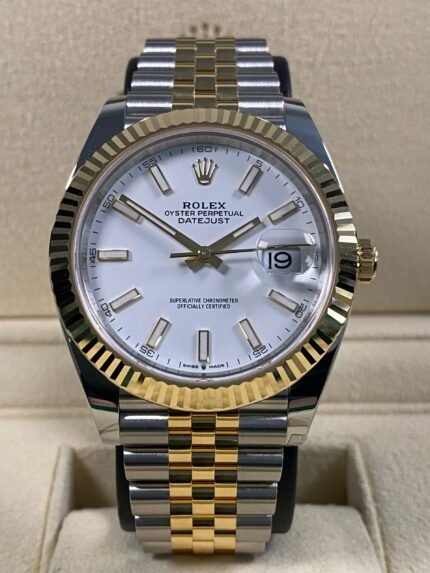 Rolex Datejust 41 - 2026 - White Index Dial - 126333 *FULL SET*