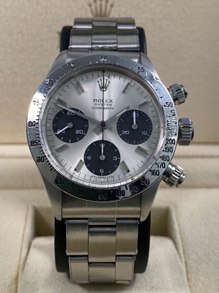 Rolex Cosmograph Daytona -  1972 - Silver Sigma Dial - 6265 *UNPOLISHED CASE*