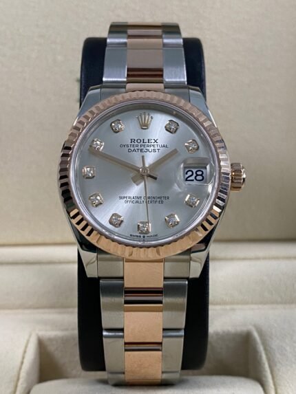Rolex Datejust 31 - 2020 - Silver Diamond Dial - 278271 *FULL SET*