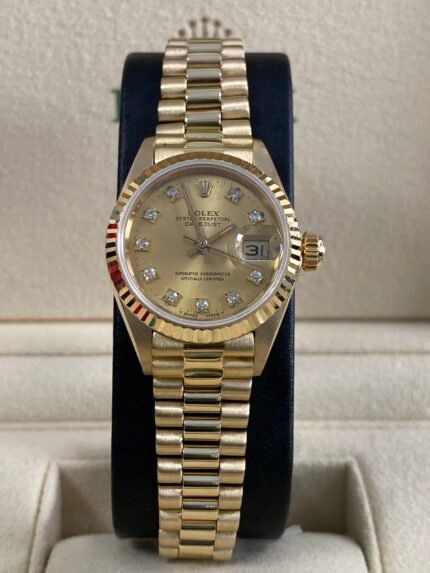 Rolex Lady-Datejust - 1982 - Champagne Diamond Dial - 6917