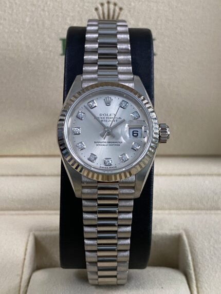 Rolex Lady-Datejust - 1990 - Silver Diamond Dial - 79179
