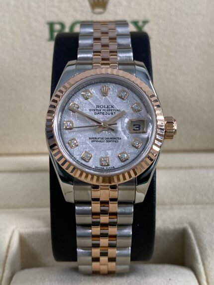 Rolex Lady-Datejust 26 - Meteorite Diamond Dial - 179171