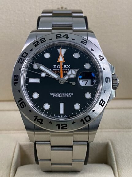 Rolex Explorer II - 2022 - Black Dial - 226570 *UNPOLISHED*