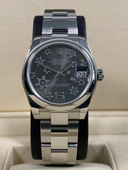 Rolex Datejust 31 - 2020 - Rhodium Floral Dial - 178240 *FULL SET*