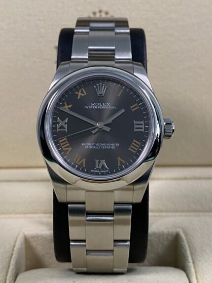 Rolex Oyster Perpetual 31 - 2019 - Slate Grey Roman Dial - 177200 *FULL SET*