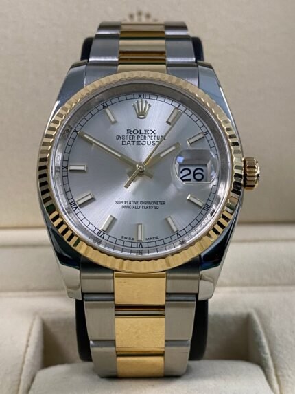 Rolex Datejust 36 - 2018 - Silver Index Dial - 116233 *FULL SET*