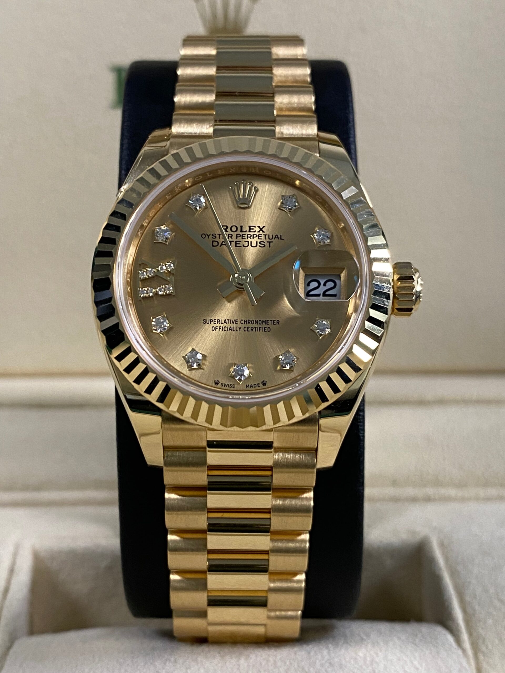 Rolex Lady-Datejust - 2025 - Star Diamond Dial - 279178 FULL SET