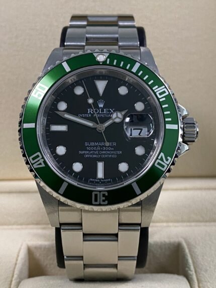 Rolex Submariner Date - 2008 - "Kermit" - 16610LV *FULL SET*