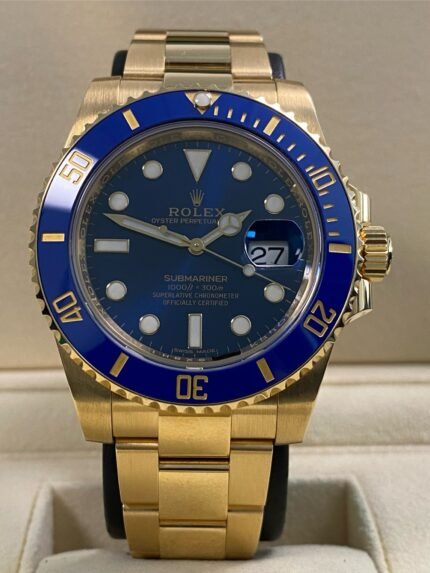 Rolex Submariner Date - 2020 - "Bluesy" - 116618LB *RARE NEW STYLE CARD*