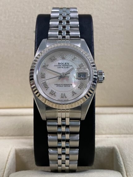 Rolex Lady-Datejust - 2000 - Mother-of-Pearl Roman Dial - 79174 *FULL SET*