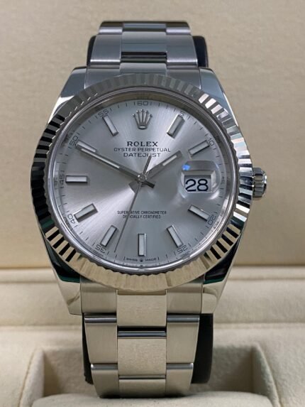 Rolex Datejust 41 - Silver Index Dial - 126334 *CERTIFIED PRE-OWNED*