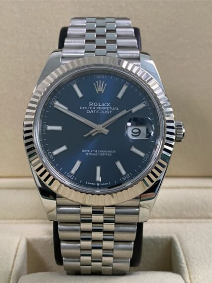 Rolex Datejust 41 - 2018 - Blue Index Dial - 126334 *RSC CARD*