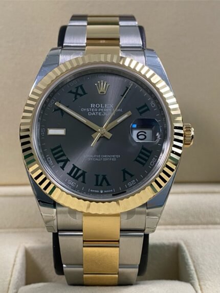 Rolex Datejust 41 - 2025 - "Wimbledon" Dial - 126333 *FULL STICKERS*