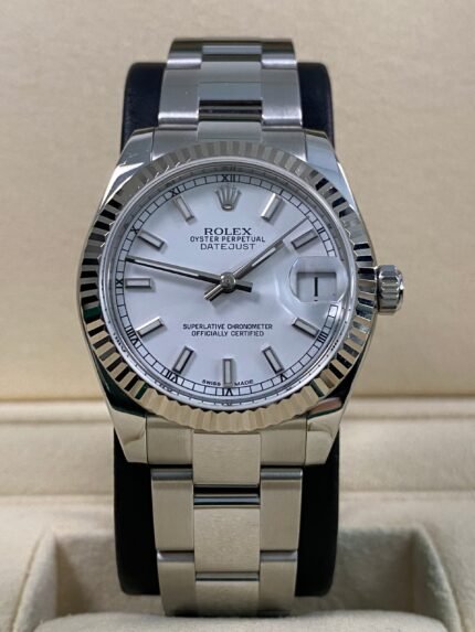 Rolex Datejust 31 - 2012 - White Index Dial - 178274 *FULL SET*