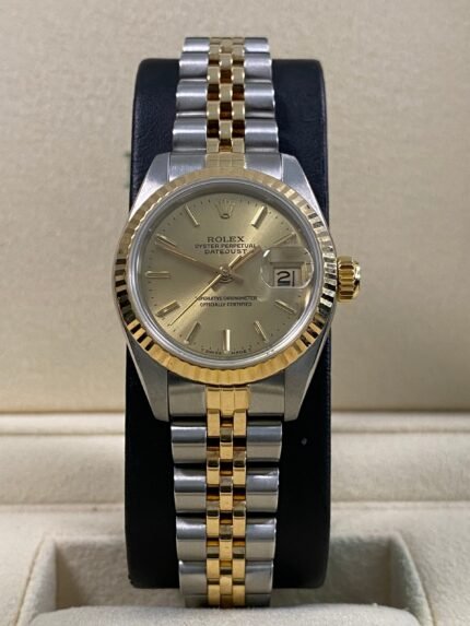 Rolex Lady-Datejust - 1991 - Champagne Index Dial - 69173 *FULL SET*